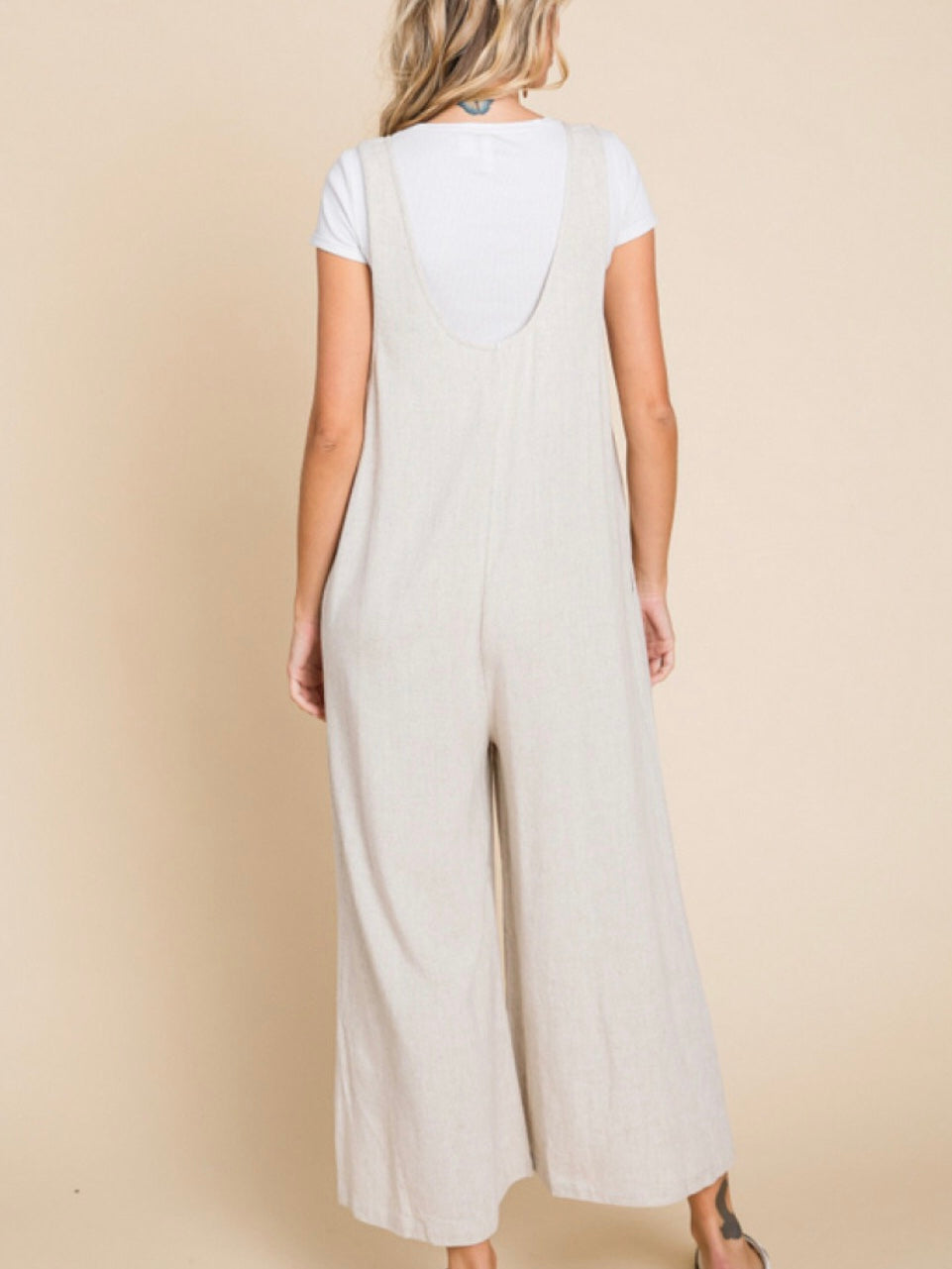 Jaycee Jumpsuit - Oatmeal