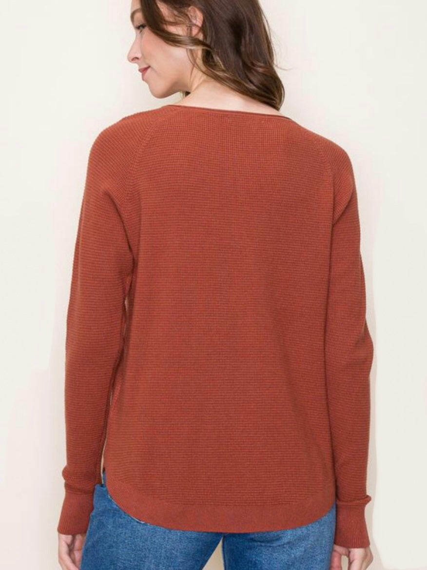 Harlee Sweater - Copper