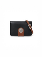 Brighton Shelby Medium Wallet - Black-Bourbon