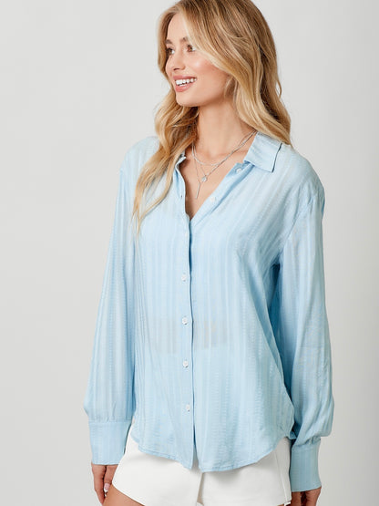 Noemi Top - Light Blue