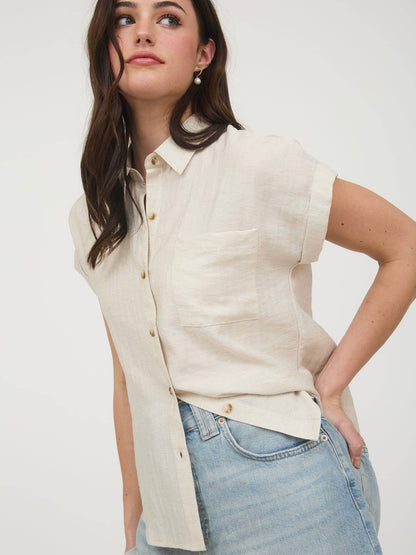 Hannah Top - Oatmeal