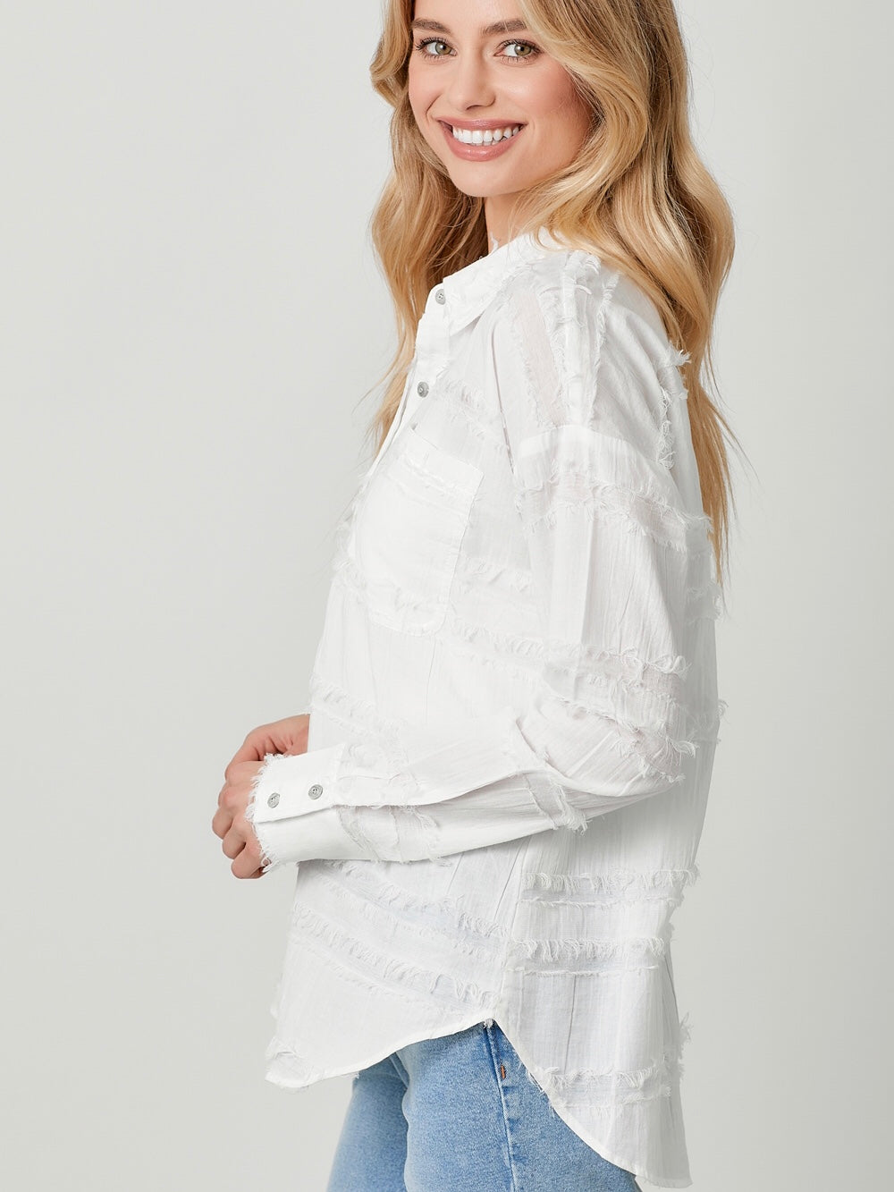 Isabela Top - Ivory