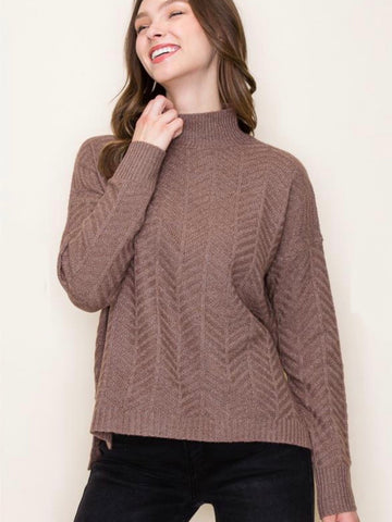 Elyse Sweater - Cappuccino