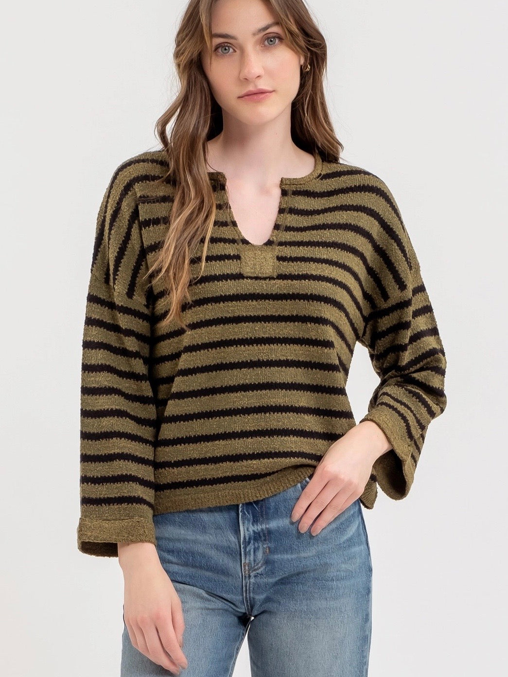 Della Sweater - Olive