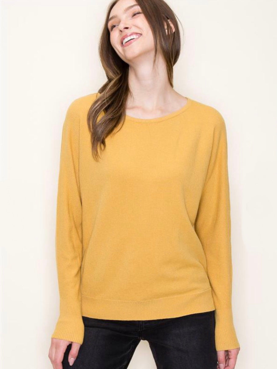 Blaire Sweater - Mustard