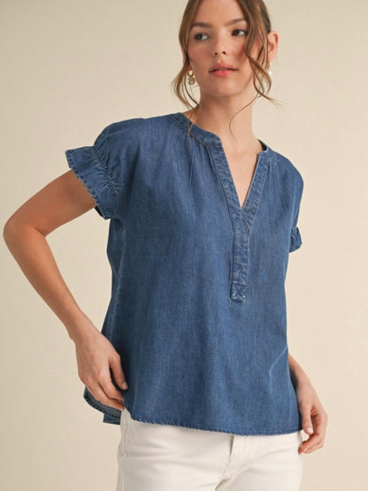 Isla Top - Denim