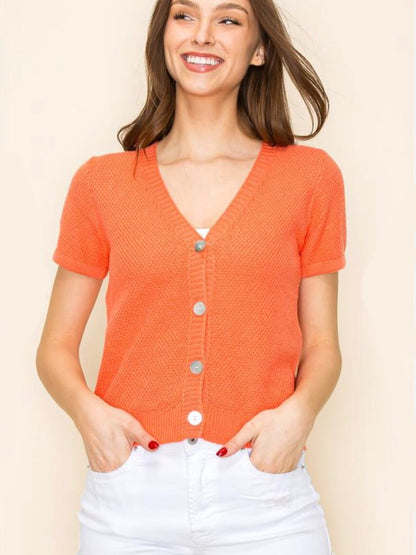 Miley Cardigan - Light Orange