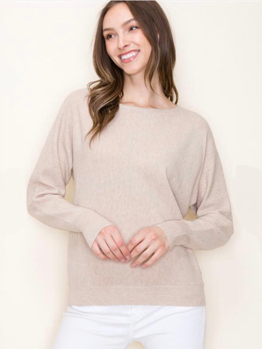 Blaire Sweater - Taupe