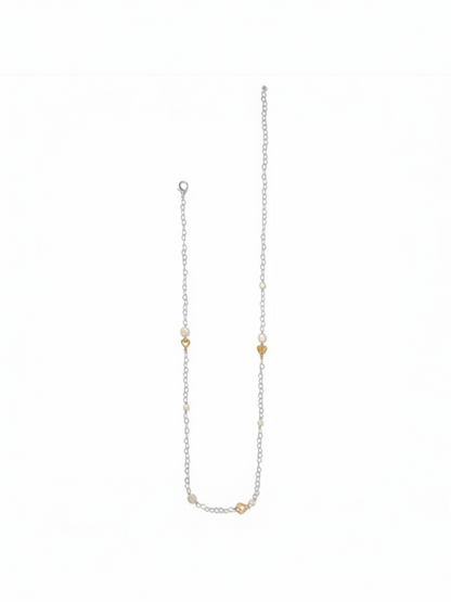 Brighton One Heart Pearl Long Necklace