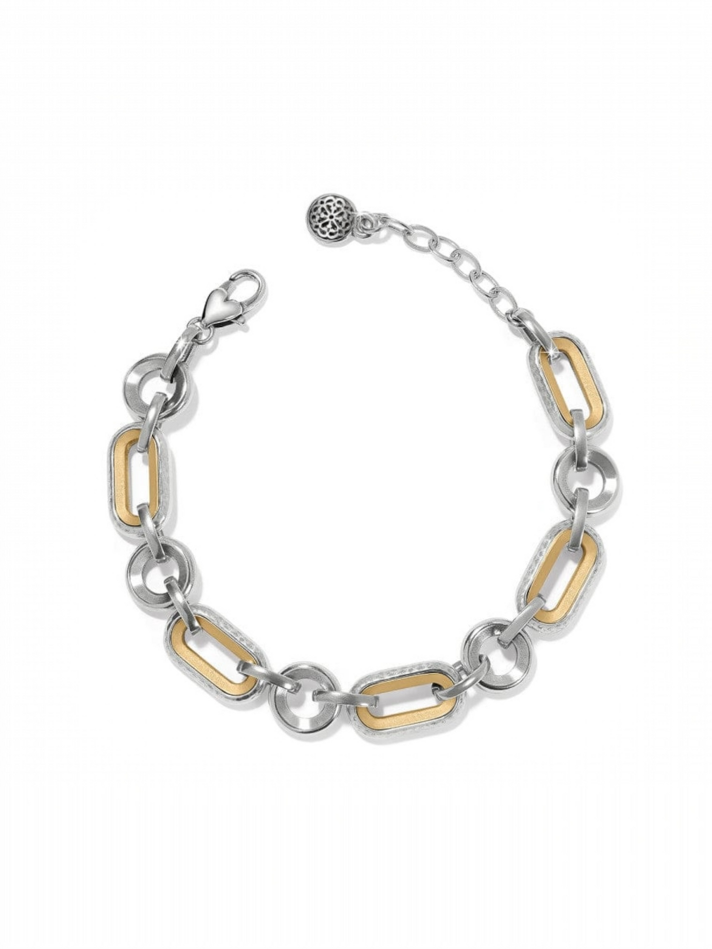 Medici Two Tone Link Bracelet