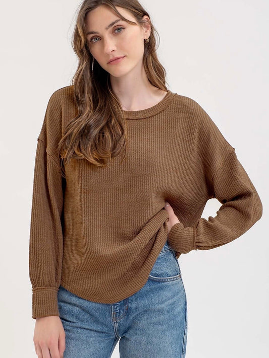 Ellen Sweater - Tan