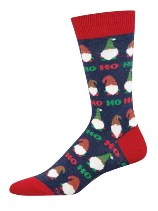 Men’s Ho Ho Homies Socks Navy Heather