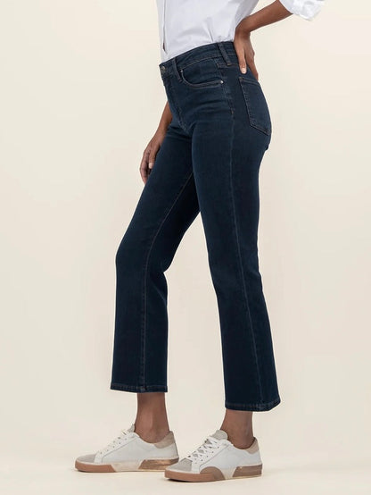 Kelsey High Rise Fab Ab Ankle Flare Regular Hem - Illustrate Wash