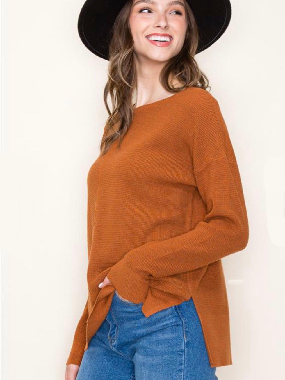 Harmoni Sweater - Copper