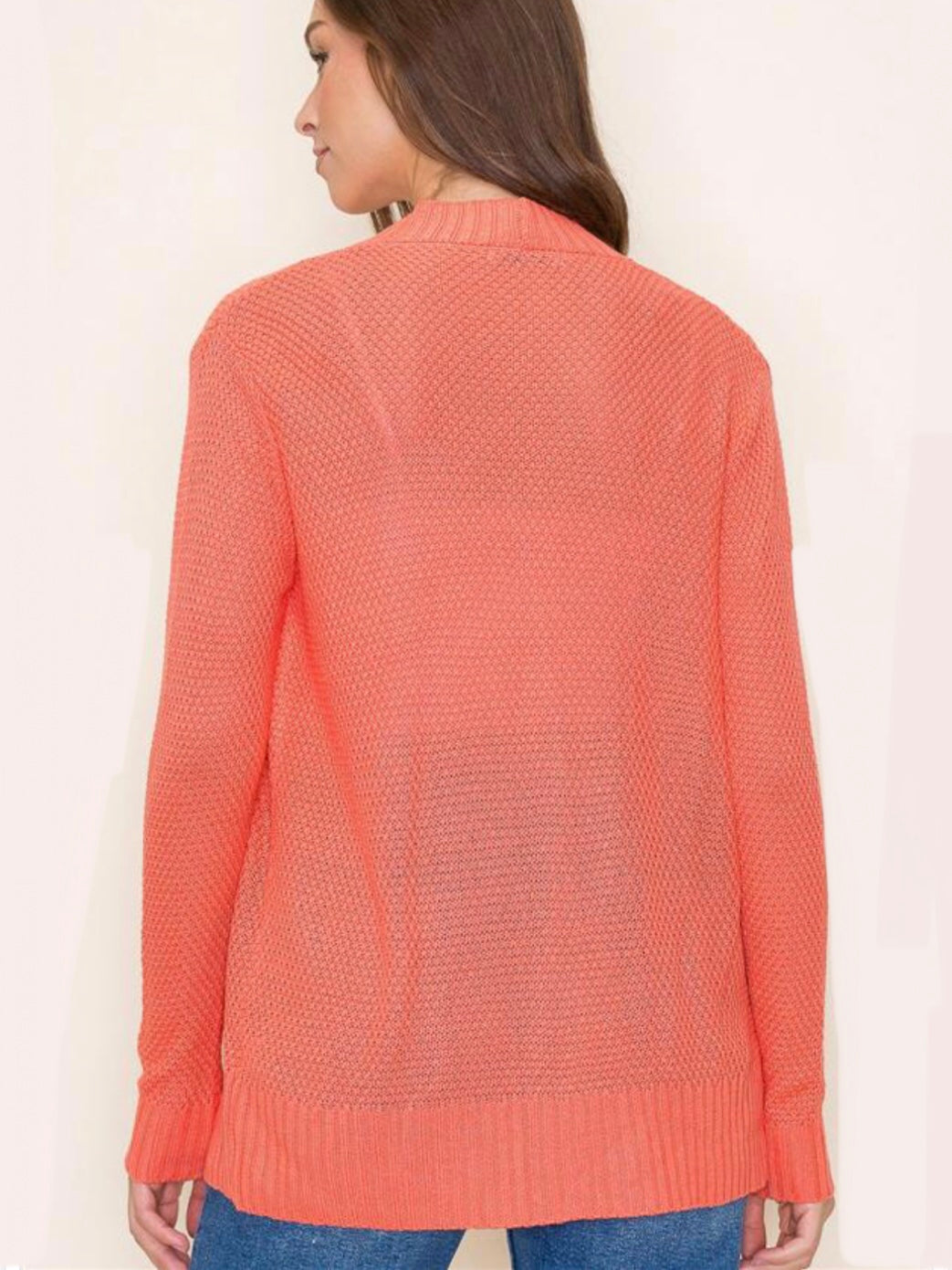 Rivka Cardigan - Coral