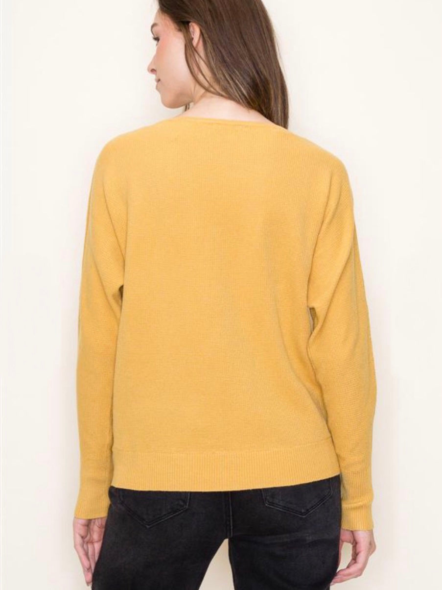 Blaire Sweater - Mustard