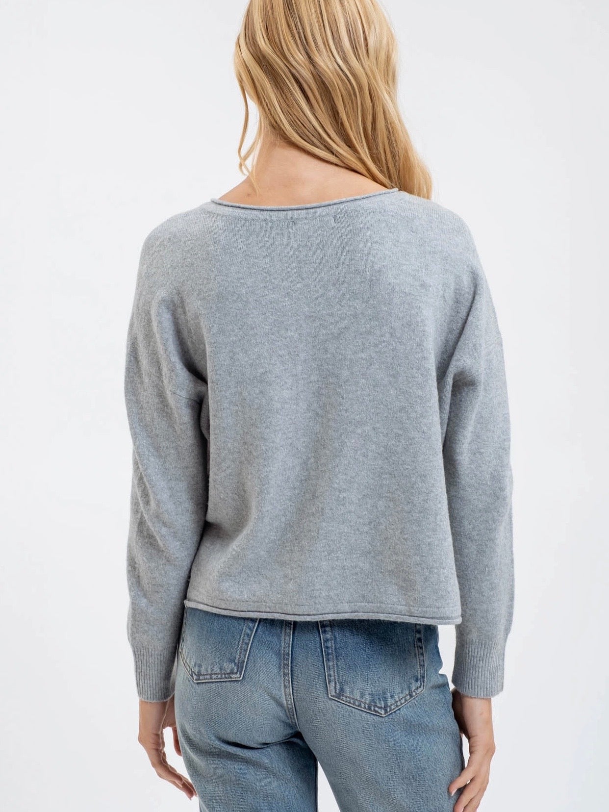 Kailey Sweater - Heather Grey