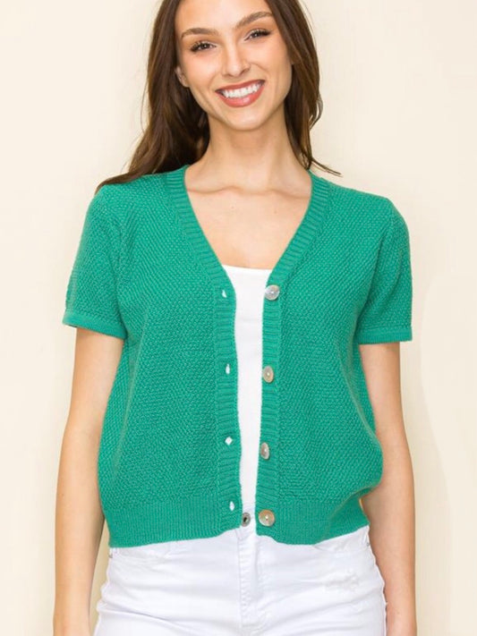 Miley Cardigan - Kelly Green