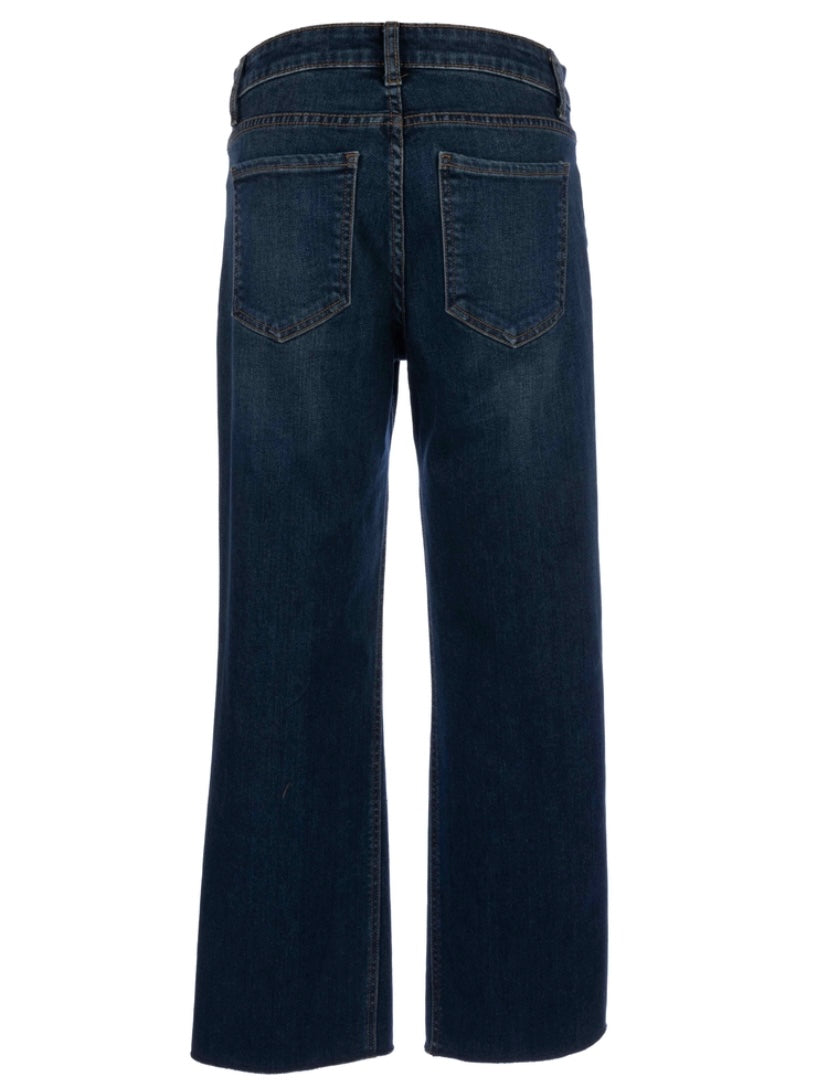 Kelsey High Rise Fab Ab Ankle Flare - Unusual Wash