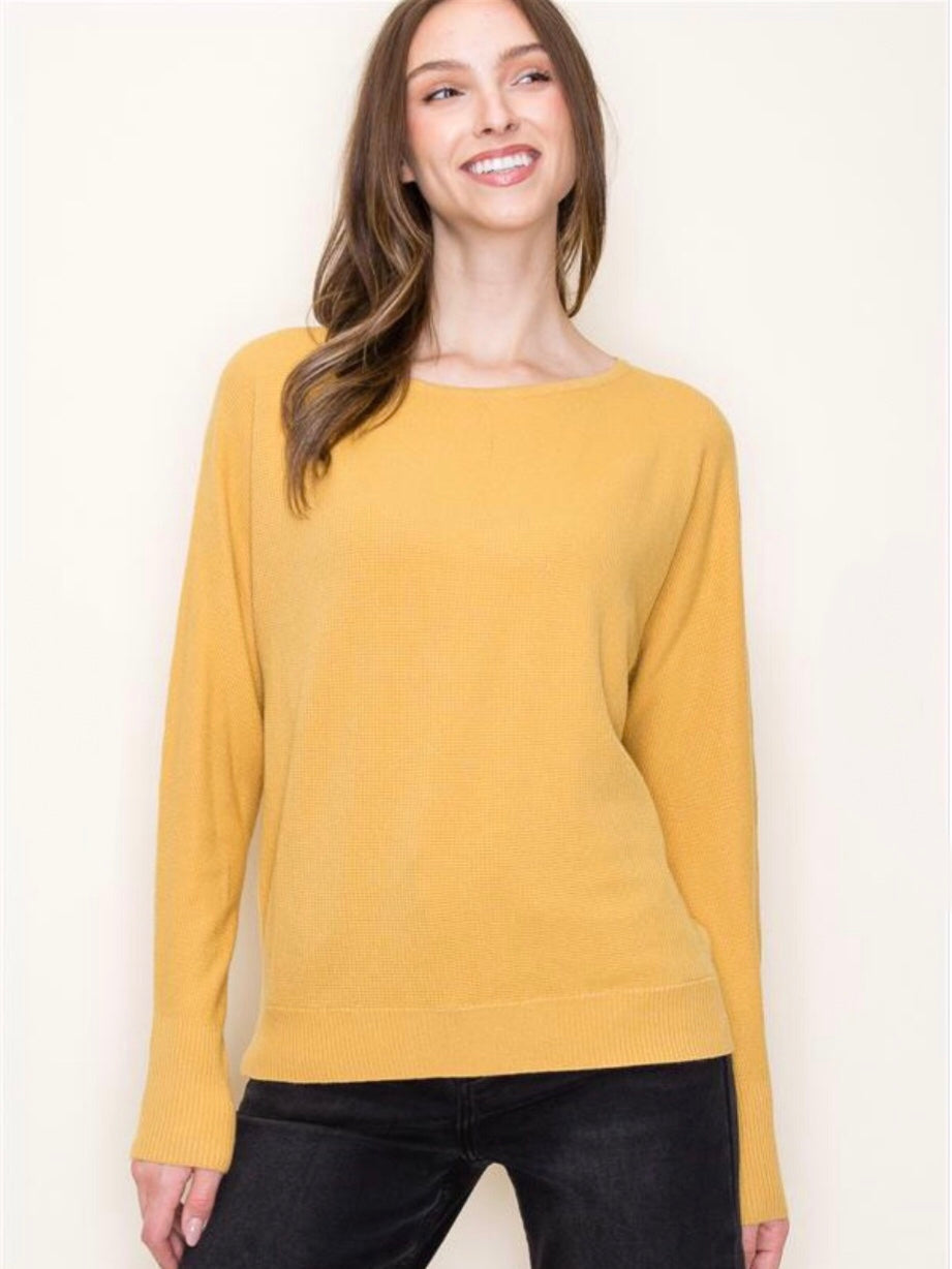 Blaire Sweater - Mustard