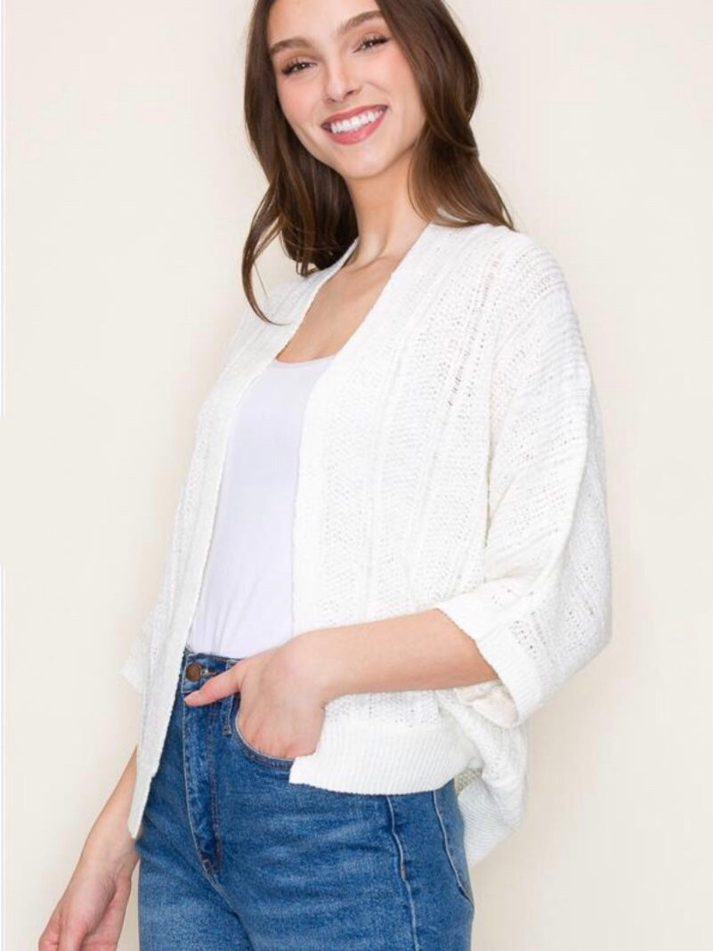 Oaklee Cardigan - Ivory