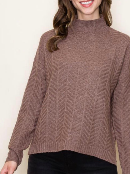 Elyse Sweater - Cappuccino