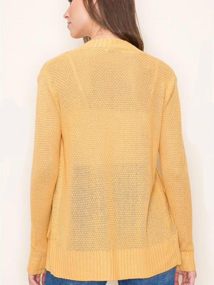 Rivka Cardigan - Yellow