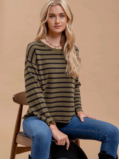 Azariah Sweater - Olive