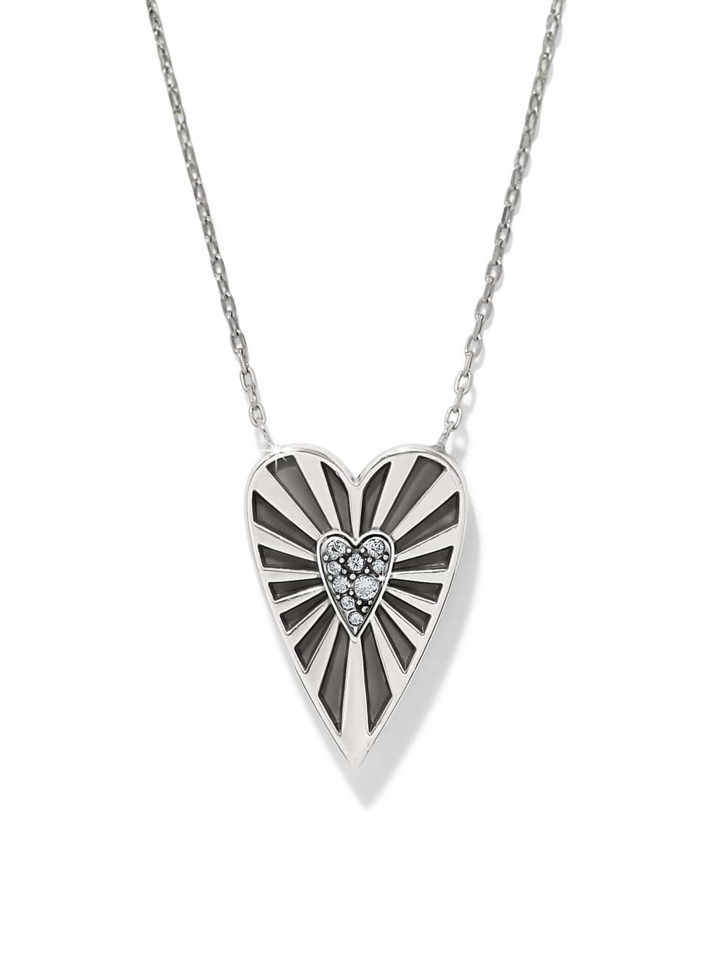 Brighton Love Message B Radiant Reversible Necklace