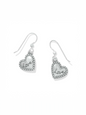 One Heart French Wire Earrings