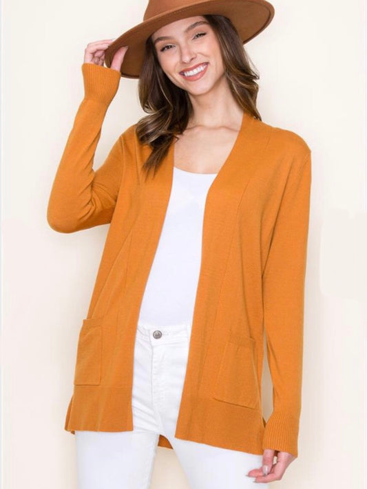 Millie Sweater Cardigan - Camel