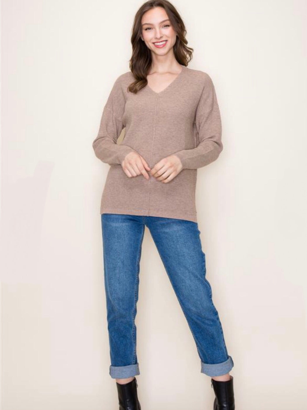 Lea Sweater - Taupe