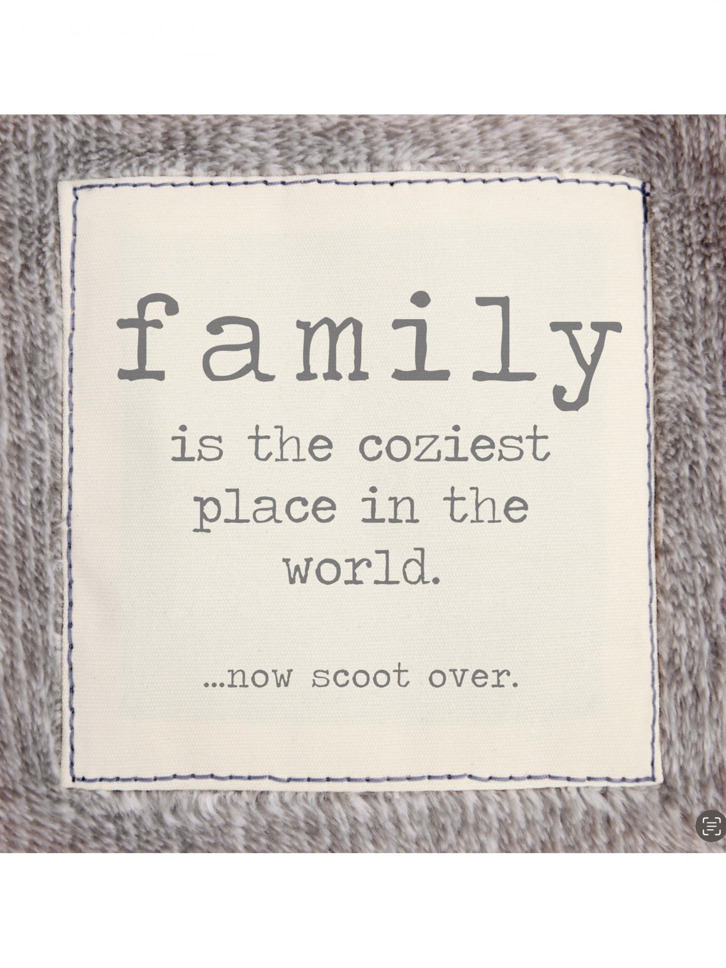 Together Time Family Mega Blanket - Warm Grey