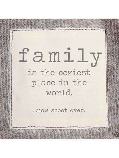 Together Time Family Mega Blanket - Warm Grey