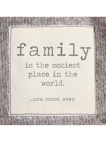 Together Time Family Mega Blanket - Warm Grey