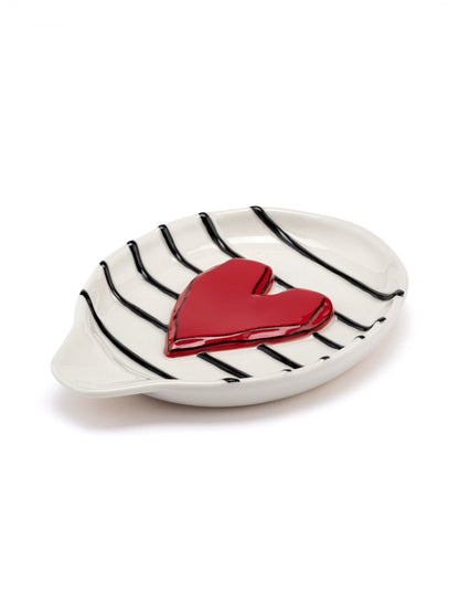 Heart & Stripes Spoon Rest