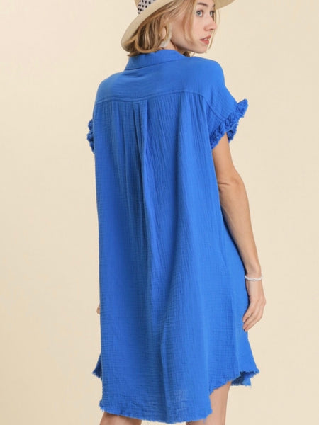 Nala Dress - Sapphire