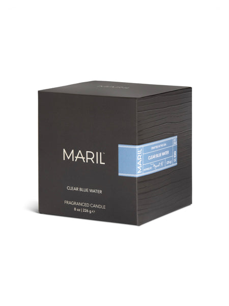 Maril 8 oz. Candle | Clear Blue Water *Pickup Only Item