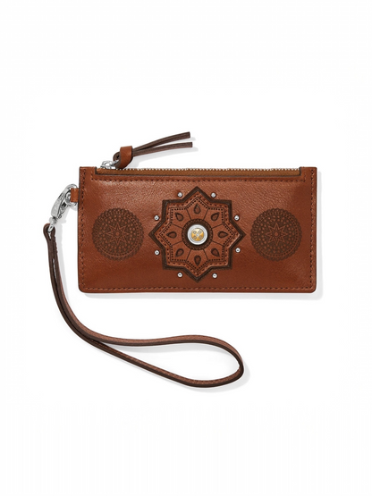Brighton Mosaic Card Pouch - Russet