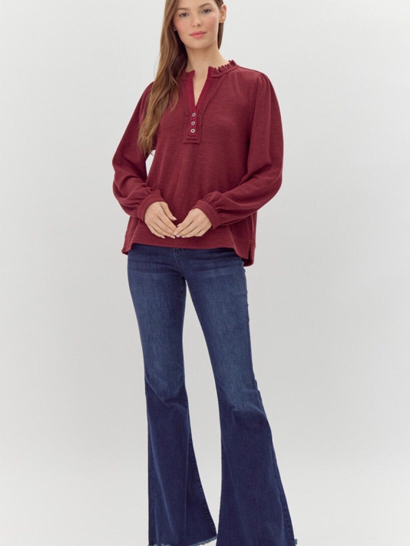 Jodifl Burgundy - Top