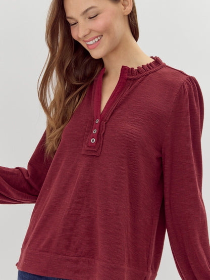 Jodifl Burgundy - Top