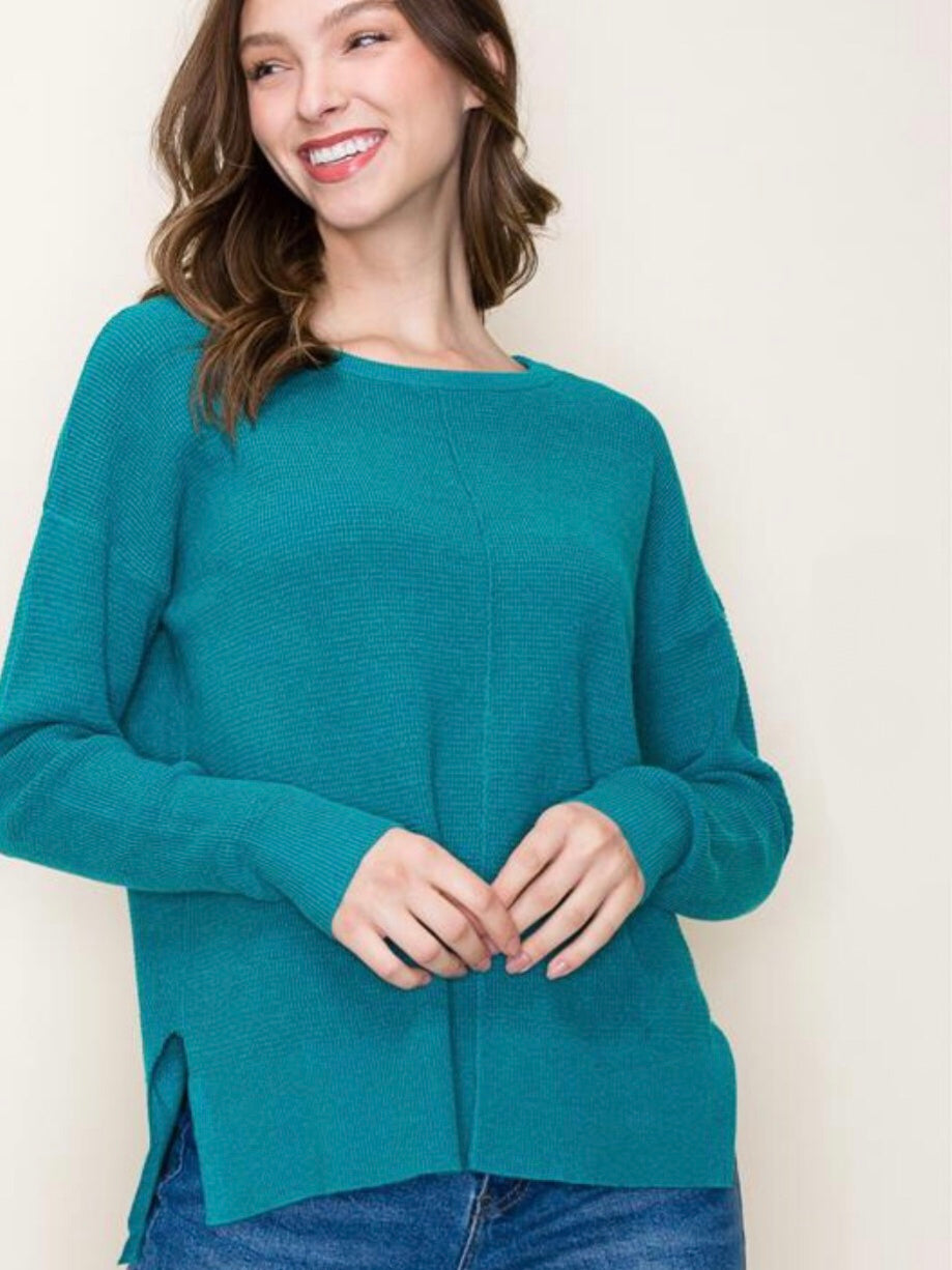 Harmoni Sweater - Teal