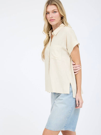 Stella Top - Light Taupe