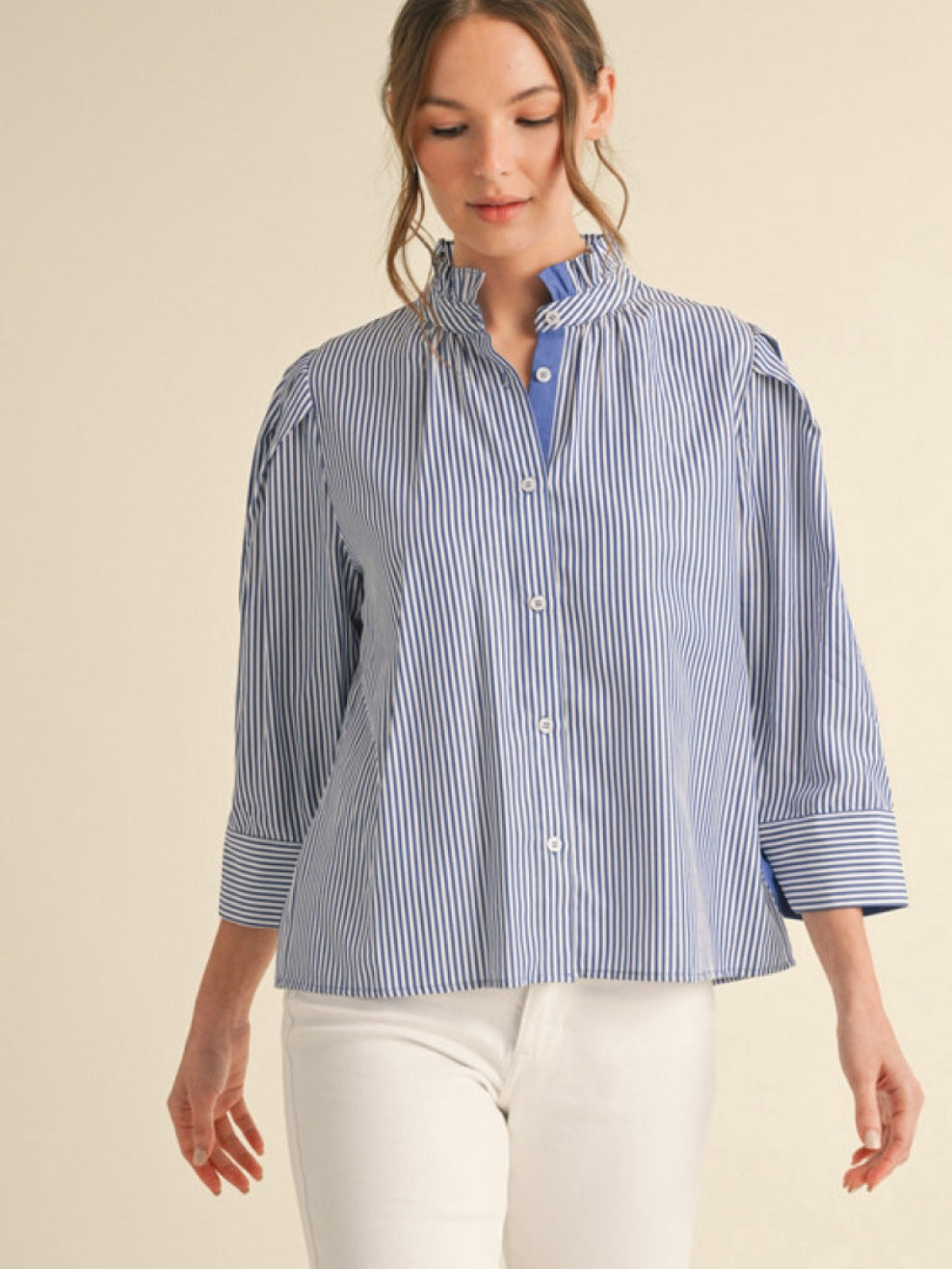 Nora Top - Blue