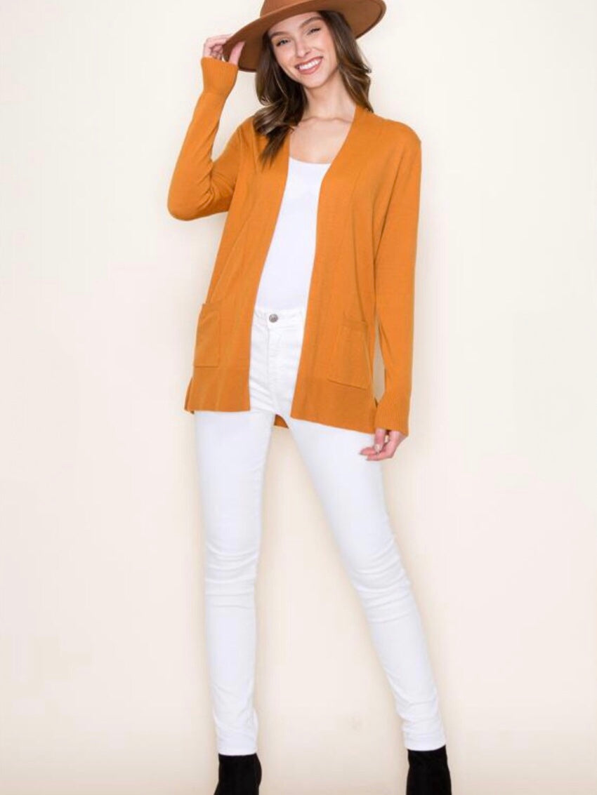 Millie Sweater Cardigan - Camel