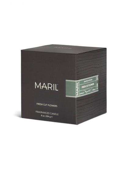 Maril 8 oz. Candle | Fresh Cut Flowers *Pickup Only Item