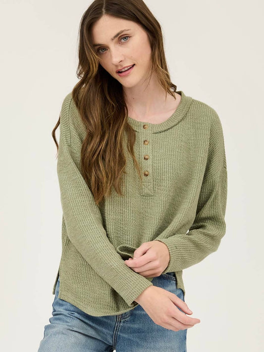 Natalie Top - Light Olive