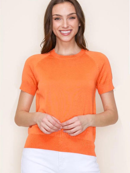 Haisley Sweater - Orange