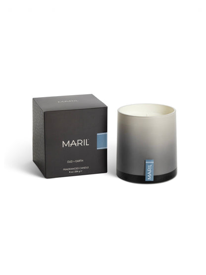 Maril 8 oz. Candle | Oud & Earth *Pickup Only Item