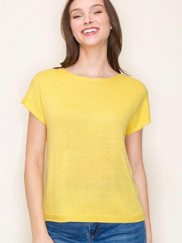 Zaria Sweater - Yellow